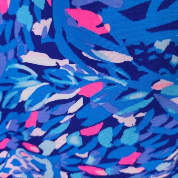 Lilly Pulitzer Women’s Party Wave Margot Swing Mini Dress Pima Cotton Tassels XS - Picture 9 of 12